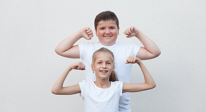 nicht nur eine falsche Ernährung und Lebensweise kann bei Kindern zu Übergewicht führen. Es kann auch eine Hormonstörung sein.